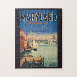 Maryland Annapolis malerische Illustration Reise