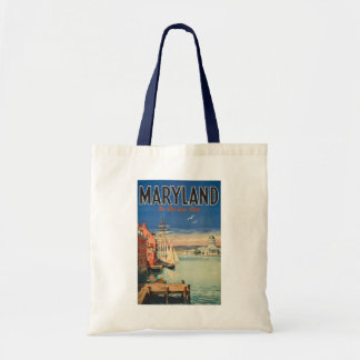 Maryland Annapolis malerische Illustration Reise Tragetasche