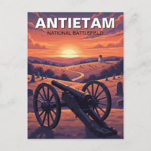 Maryland Antietam National Battlefield Reise Postkarte