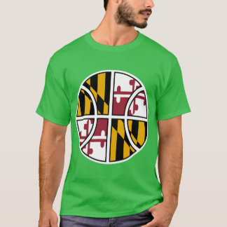 Maryland Basketball Aufkleber T-Shirt
