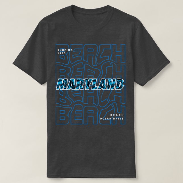 Maryland Beach Party1 T-Shirt (Design vorne)