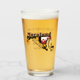 Maryland-Bier-Glas Glas