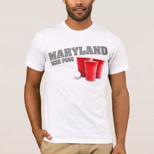 Maryland-Bier Pong T - Shirt