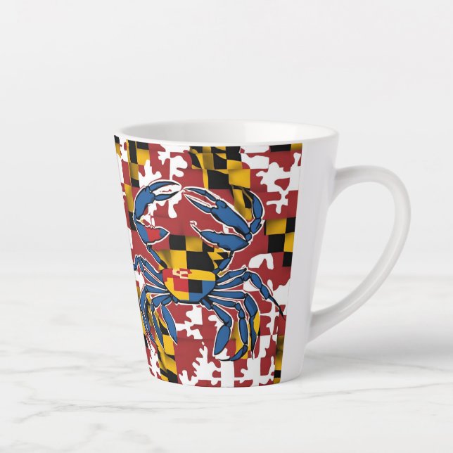 Maryland Blue Crab Milchtasse (Rechts)