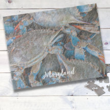 Maryland Blue Crab Personalisiert Puzzle