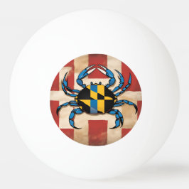 Maryland Blue Crab Tischtennisball