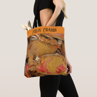 Maryland Blue Crabs Steamed Spiced Nature Foto Tasche