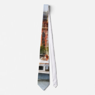 Maryland - Cabin Cruiser von Baltimore Skyline Krawatte