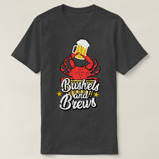 Maryland Chesapeake Bay Blue Crabs T-Shirt (Design vorne)