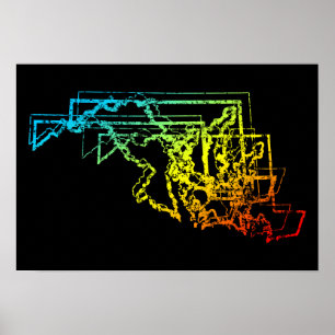Maryland Chill Blur Poster