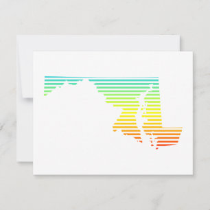 Maryland Chill Fade Einladung