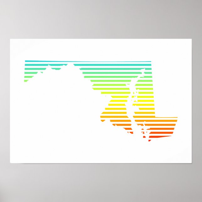 Maryland Chill Fade Poster (Vorne)