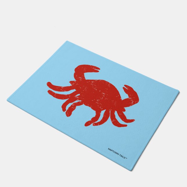 Maryland Crab Dog Food Mat Fußmatte (Schrägansicht)