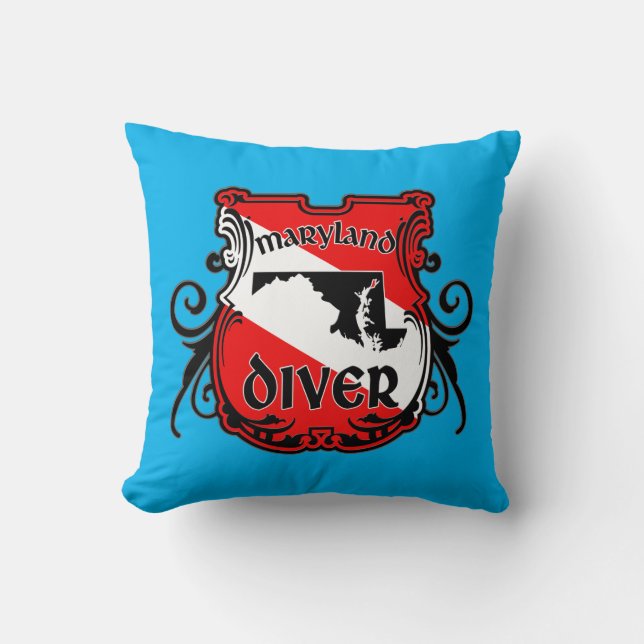 Maryland Diver Kissen (Vorderseite)
