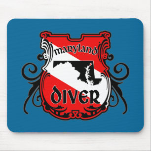 Maryland Diver Mousepad