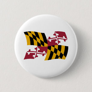 Maryland Flag Button
