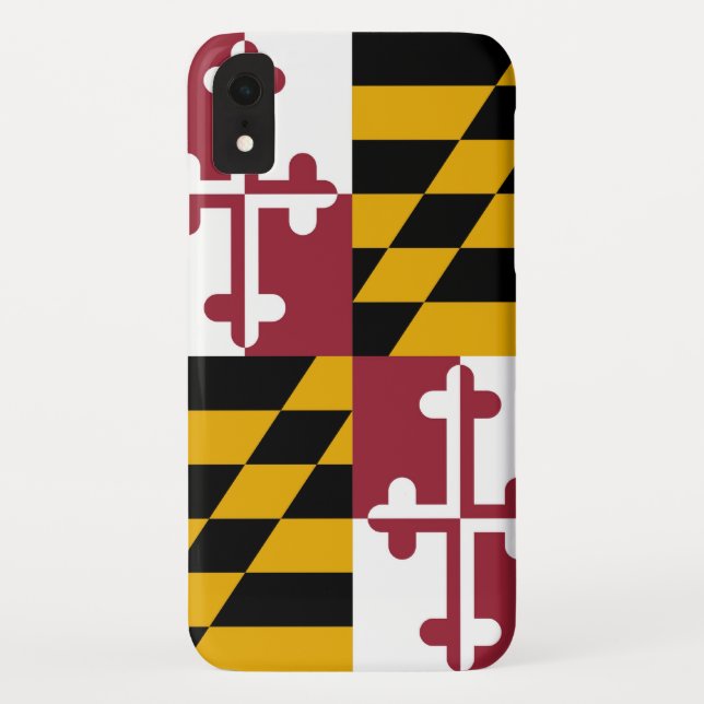 Maryland Flag Case-Mate iPhone Hülle (Rückseite)