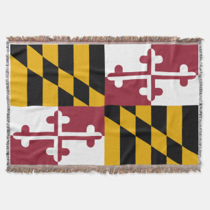 Maryland Flag Decke