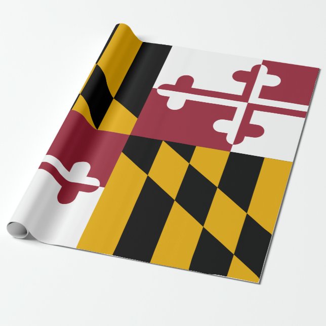 Maryland Flag Geschenkpapier (Ungerollt)