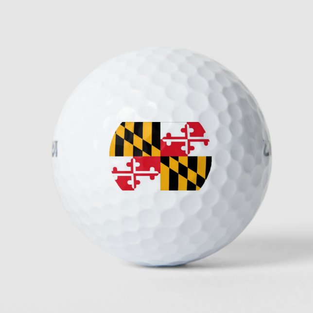 MARYLAND FLAG GOLFBALL (Vorderseite)