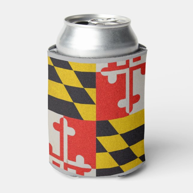 Maryland Flag - Grunge Dosenkühler (Kanne Vorderseite)