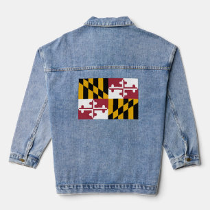 Maryland Flag Jeansjacke