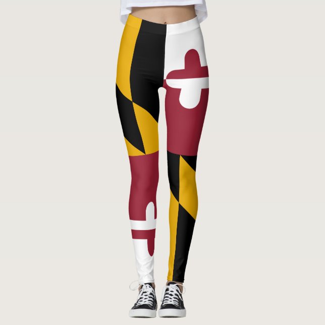 Maryland Flag Leggings (Vorderseite)