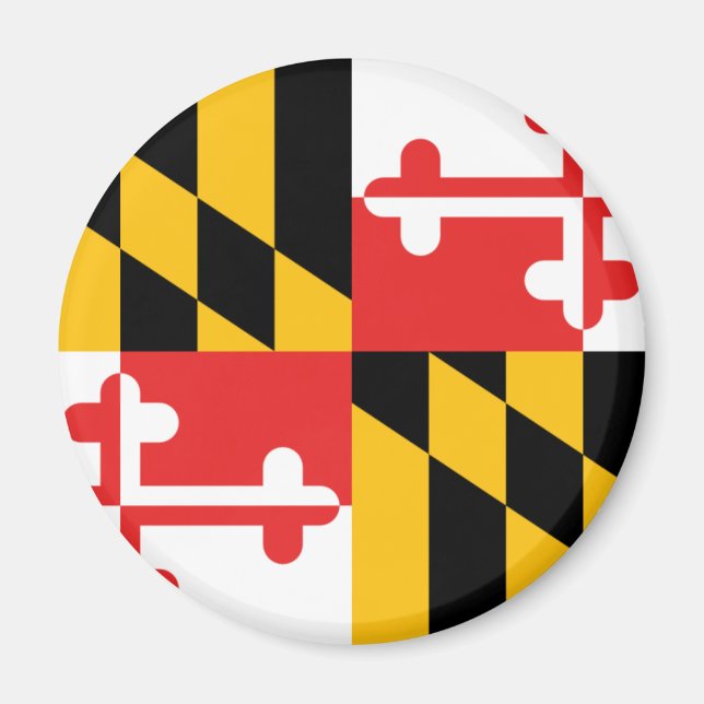 Maryland Flag Magnet (Vorne)