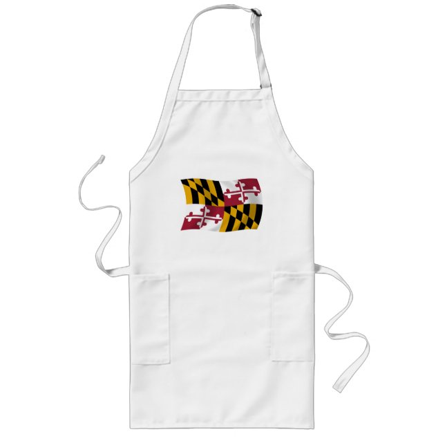 Maryland Flag Schürze (Vorne)