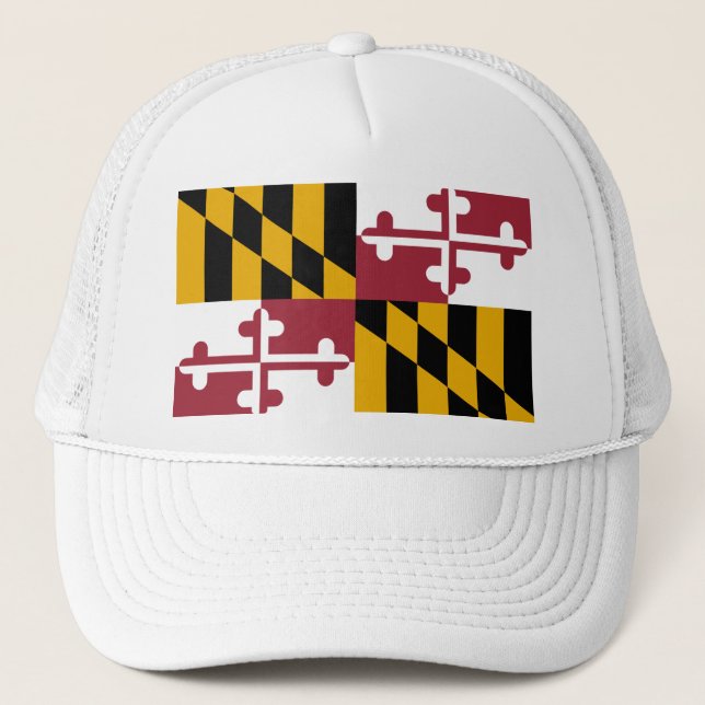 MARYLAND FLAG TRUCKERKAPPE (Vorderseite)