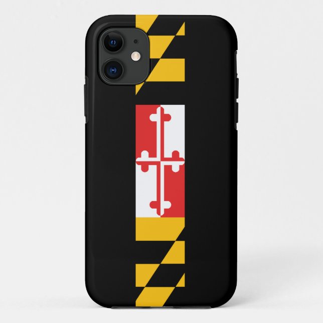 Maryland-Flagge 5s Case-Mate iPhone Hülle (Rückseite)