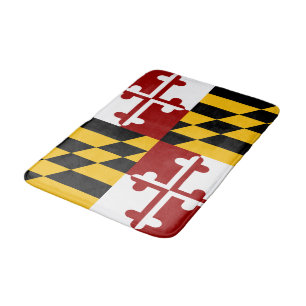 Maryland-Flagge Badematte