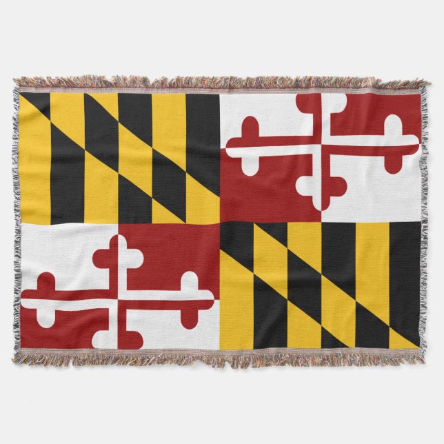 Maryland-Flagge Decke (Vorderseite)