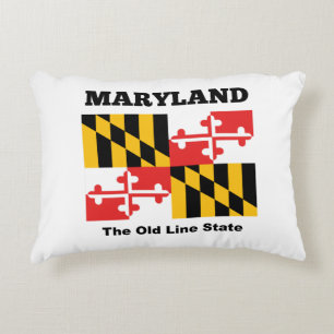 Maryland-Flagge Dekokissen