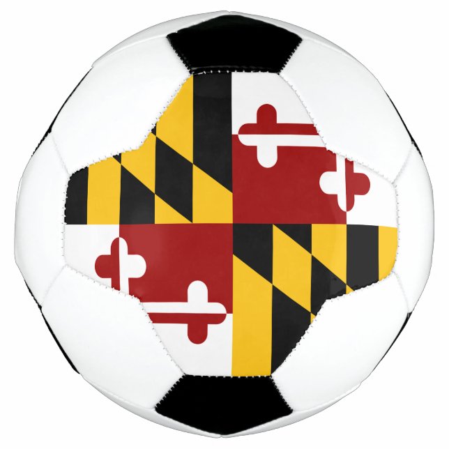 Maryland-Flagge Fußball (Vorderseite)
