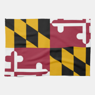 Maryland-Flagge Geschirrtuch