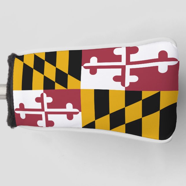 Maryland-Flagge  Golf Headcover (Vorderseite)