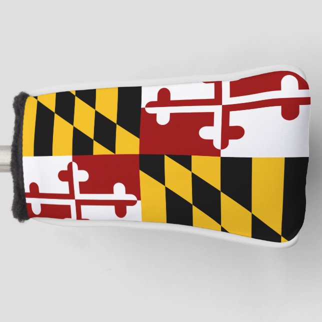 Maryland-Flagge Golf Headcover (Vorderseite)