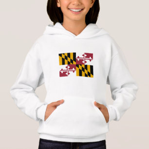 Maryland-Flagge Hoodie