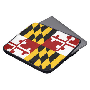 Maryland-Flagge Laptopschutzhülle