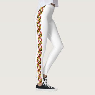 Maryland-Flagge Leggings