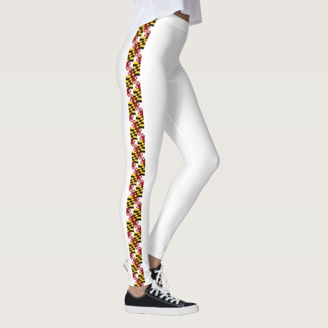 Maryland-Flagge Leggings (Rechts)