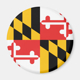 Maryland-Flagge Magnet