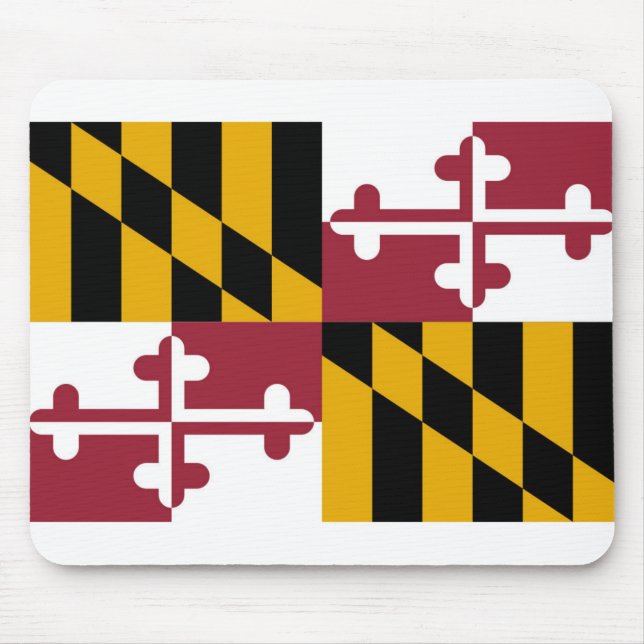 Maryland-Flagge Mousepad (Vorne)