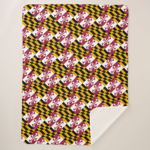 Maryland-Flagge Sherpadecke