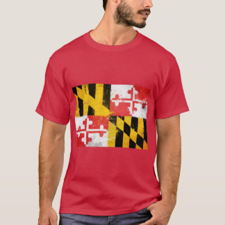Maryland-Flagge T-Shirt