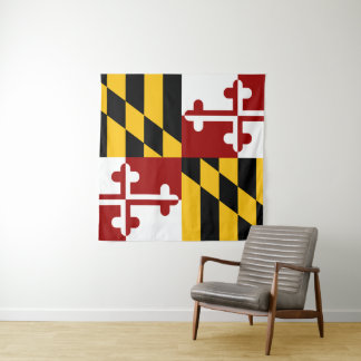 Maryland-Flagge Wandteppich