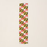 Maryland-Flaggen-Chiffon- Schal<br><div class="desc">Maryland-Flaggen-Mode!</div>