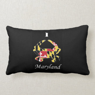 Maryland-Flaggen-Krabben-Kissen Lendenkissen