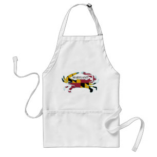 Maryland-Flaggen-Krabben-Schürze Schürze